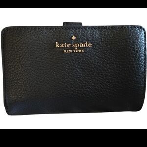 Kate Spade Black Leather Wallet
